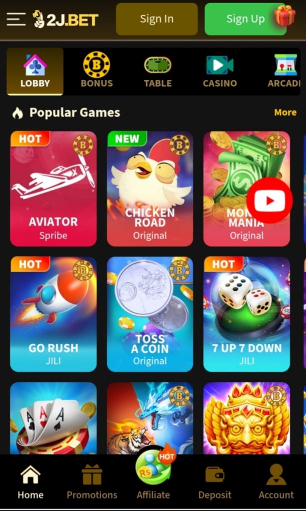 2J Bet Game