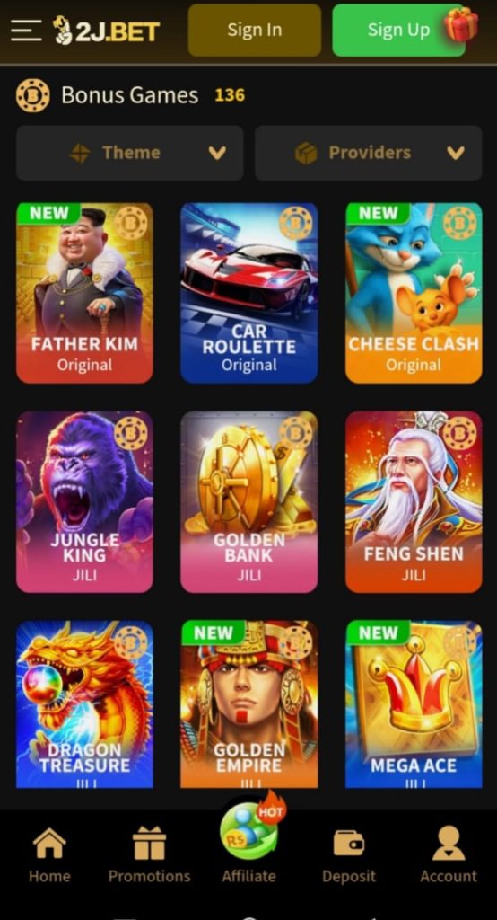 2JBet Game
